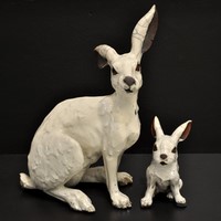 Mother Hare & Kenny Leveret  by Brian Andrew