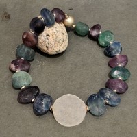 Semi-precious stones with silver necklaces from &pound;165 by Tessa Sambrook