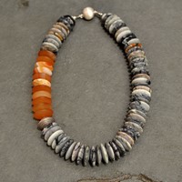 Semi-precious stones with silver necklaces from &pound;165 by Tessa Sambrook