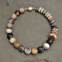 Semi-precious stones with silver necklaces from &pound;165 by Tessa Sambrook