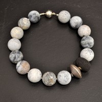 Semi-precious stones with silver necklaces from &pound;165 by Tessa Sambrook
