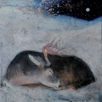 The sleeping hart of winter by Catherine Hyde