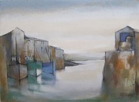 Harbour morning sky by Michael Praed
