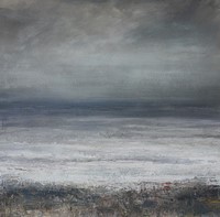 Wind and rain, Gyllingvase Beach by Benjamin Warner