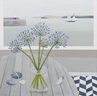 St Ives Agapanthus by Gemma Pearce