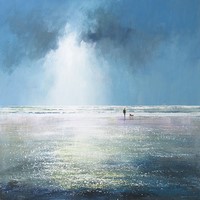 Beachside Stroll by Michael Sanders