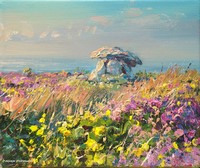 September evening, Chun Quoit by Mark Preston