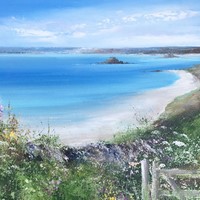 A beautiful summer day on St Martins by Amanda Hoskin