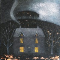 The nearly home trees by Catherine Hyde