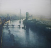 Morning mist, Thames  by Benjamin Warner
