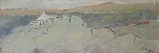 Moorland outcrop by John Piper