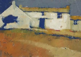 Blackthorn tree by John Piper