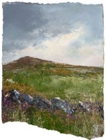 Moody sky, Zennor by Amanda Hoskin