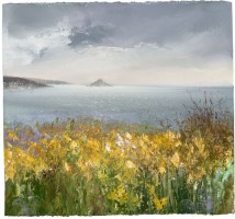 Silver light in Mounts Bay by Amanda Hoskin