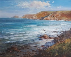 Sennen to Cape, early Spring by David Rust
