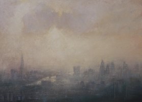 Breaking light, Thames by Benjamin Warner