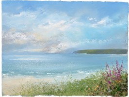 Summer Flowers at Sennen by Amanda Hoskin