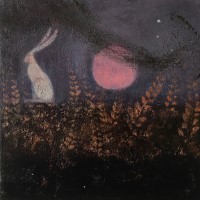 The  pink moon and the hare by Catherine Hyde