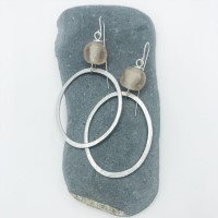 JWW 736 Large Rockpool earrings by Jen Williams