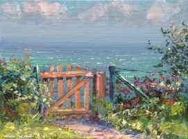 Garden Gate, Marazion by Mark Preston