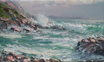 February Afternoon, Priest's Cove by Mark Preston