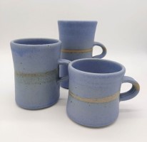 Blue Coffee mug by Tony Gant