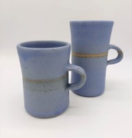 Blue Tall mug by Tony Gant
