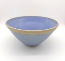 Blue Medium bowl by Tony Gant