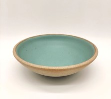 Green Small dish by Tony Gant