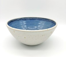 Medium bowl blue by Emily Doran