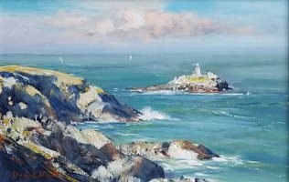 Godrevy Lighthouse  by David Rust