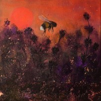 Ask the wild Bee (book cover) by Catherine Hyde