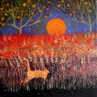 The setting sun by Catherine Hyde
