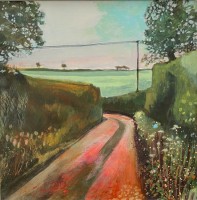 Journey home, summer evening by Kirsten Elswood