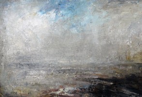 Approaching storm, Porthmeor by Benjamin Warner