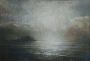 Breaking light, St Michaels Mount by Benjamin Warner