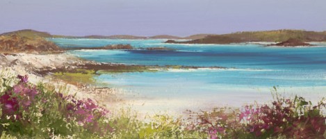 A turquoise tide, Tresco by Amanda Hoskin