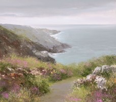 On the coastal path to Gwithian by Amanda Hoskin