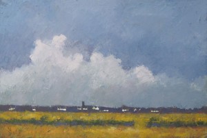 Across the fields to St Buryan by John Piper