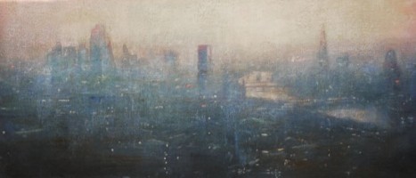 Evening, City Skyline I  by Benjamin Warner