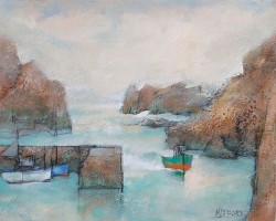 Cliff harbour entrance by Michael Praed