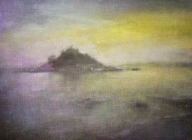 Still morning, St Michaels Mount by Benjamin Warner