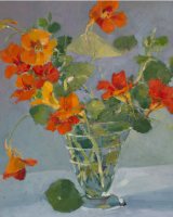 Nasturtiums II by Annie Waring