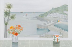 Sailing by Mousehole by Gemma Pearce