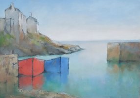 Harbour, Summer's morning by Michael Praed