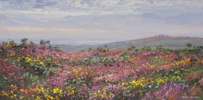 Heather and Gorse, Chûn Downs by Mark Preston