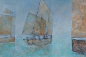 Sailing Luggers by Michael Praed