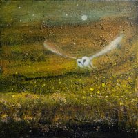 Above the running river by Catherine Hyde
