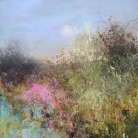 A Cornish hedgerow, Gwithian by Amanda Hoskin