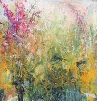 A study of foxgloves by Amanda Hoskin